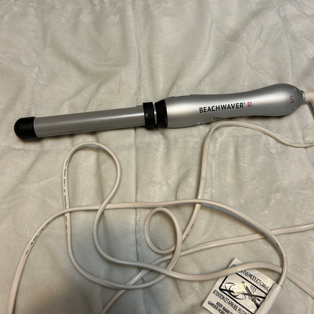 Beachwaver S1 Silver Curling Iron